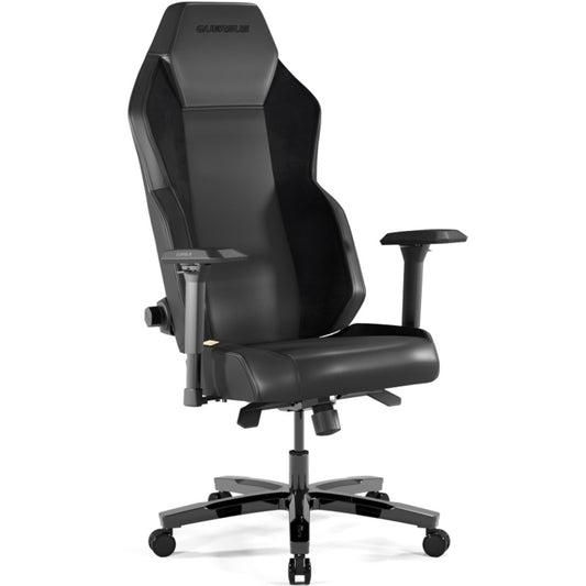360° Draaibare Ergonomische Bureaustoel VAOS‑3 2 Diamond Black – Verstelbare Zithoogte, 4D Armleuningen & Luxe Materialen