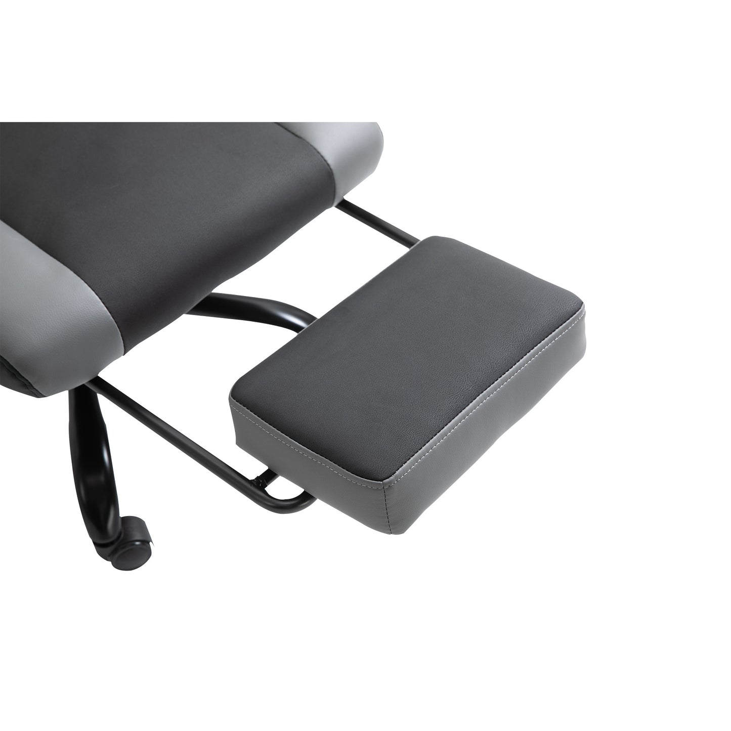 Ergonomische Gamingstoel – Bureaustoel – Draaistoel – Stoel Met Lendensteun – Gamingstoel Met Voetensteun – Verstelbare Rugleuning Tot 160 Graden – Hoogte Verstelbaar 62x52x128 cm – Zwart