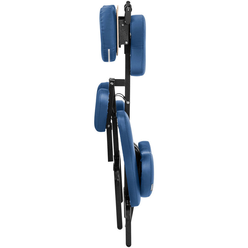 Portable Folding Tattoo Massage Chair Montpellier Blue Up to 130 Kg Blue