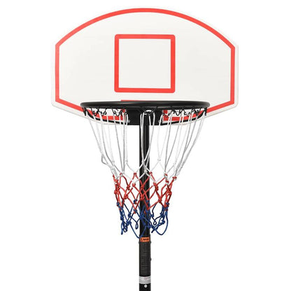 Basketbalring – Basketbalhoepel – Basketbalbord – Basketbalnet – Basketbalpaal – Verstelbaar 216-250 cm – Weerbestendig Polyethyleen & Staal