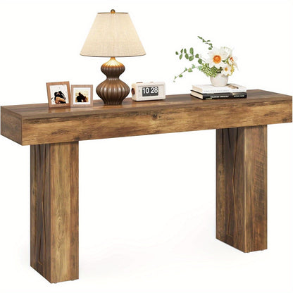 Console Tafel – Sidetable – Haltafel – Sofa Tafel – Smalle Tafel – 160 cm Breed – Stevige MDF Constructie