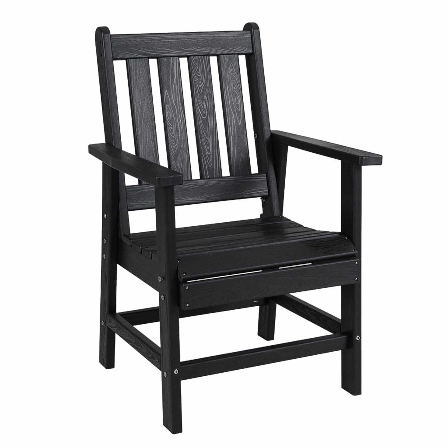 Tuinstoel – Buitenstoel – Tuinmeubel – Patiostoel – Balkonstoel – Weerbestendig HDPE – Ergonomisch Zitcomfort