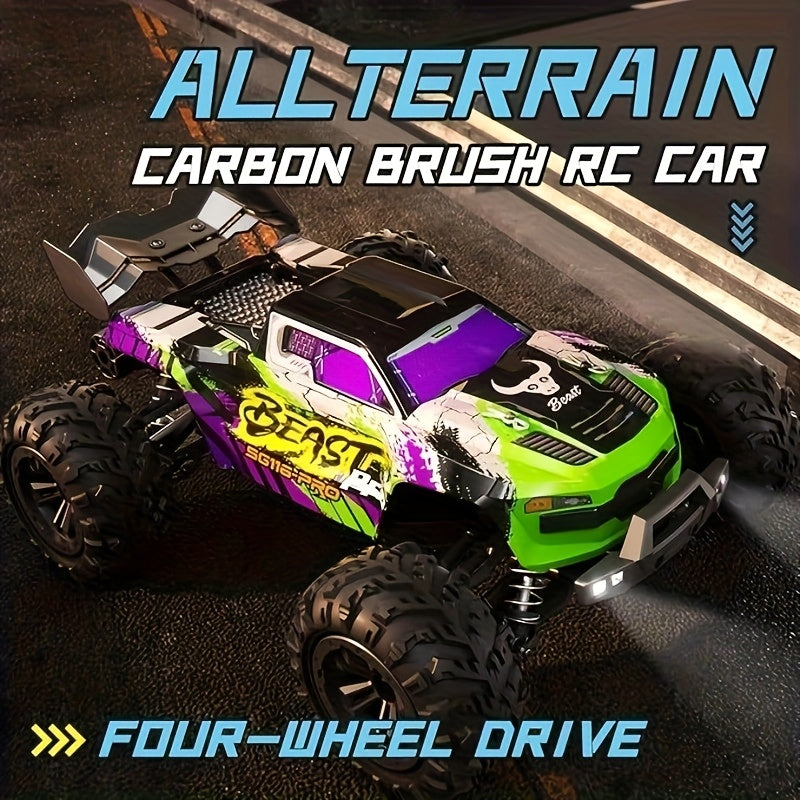 RC Auto – Bestuurbare Auto – Afstandsbediening Auto – RC Truck – Radiografische Auto – 1:16 Schaal – Dubbele Batterij – Carbon Borstelmotor – Snelheid 40 km/h