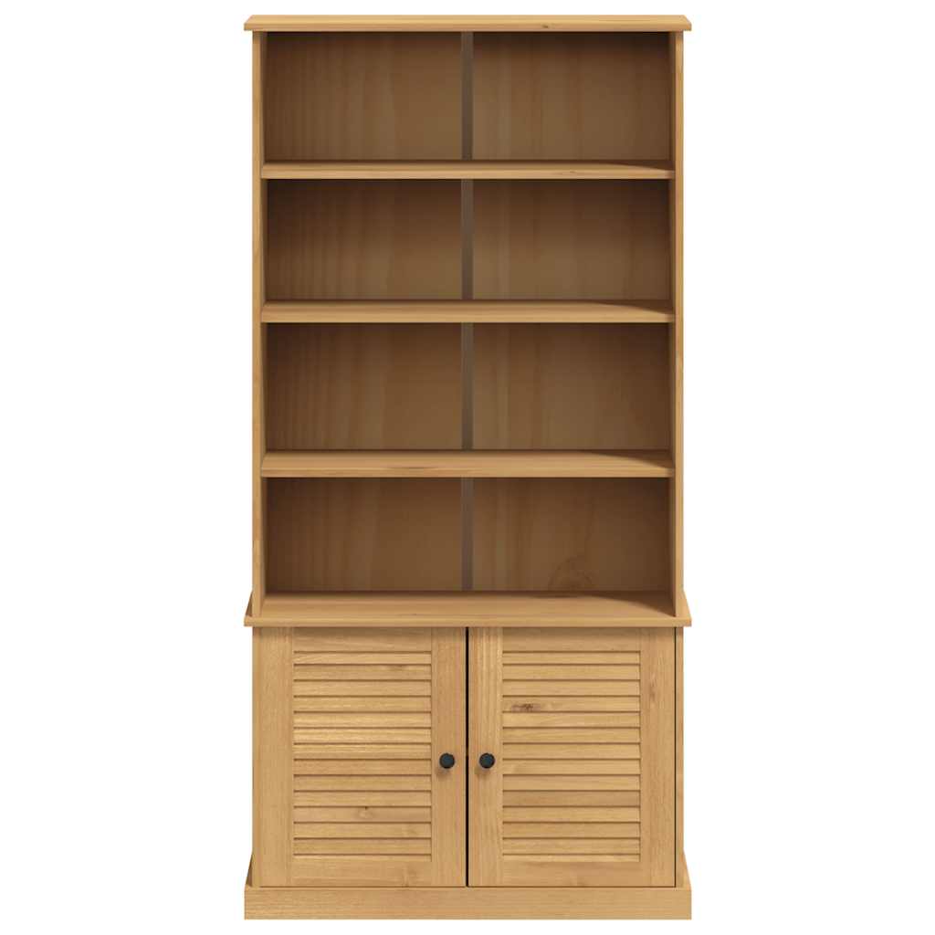 Boekenkast – Boekenkast Massief Hout – Boekenplank – Opbergkast – Wandkast – Essenhouten Kast – Ruime Opbergruimte – Robuust & Onderhoudsvriendelijk