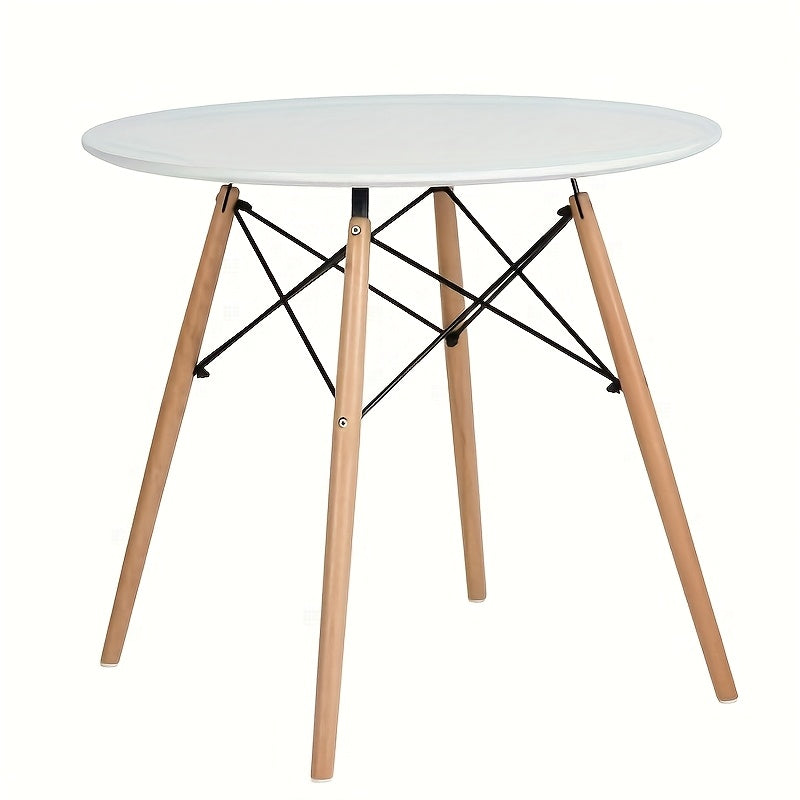 Ronde Tafel – Eettafel – Bistrotafel – Horecatafel – Cafétafel – 70 cm Diameter – Robuust Metalen Onderstel – Gemakkelijk Schoon Te Maken