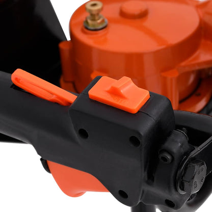 Grondboor – Grondboormachine – Aardboor – Boormachine – Grondboorset Oranje – 52 cc Benzinemotor – Anti-Trillingshandgreep