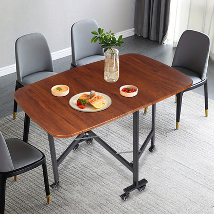 Klaptafel – Vouwtafel – Campingtafel – Tuintafel – Plooitafel – Extra Groot 120x80x75 cm – Stevig Hout & Staal – Ruimtebesparend & Mobiel