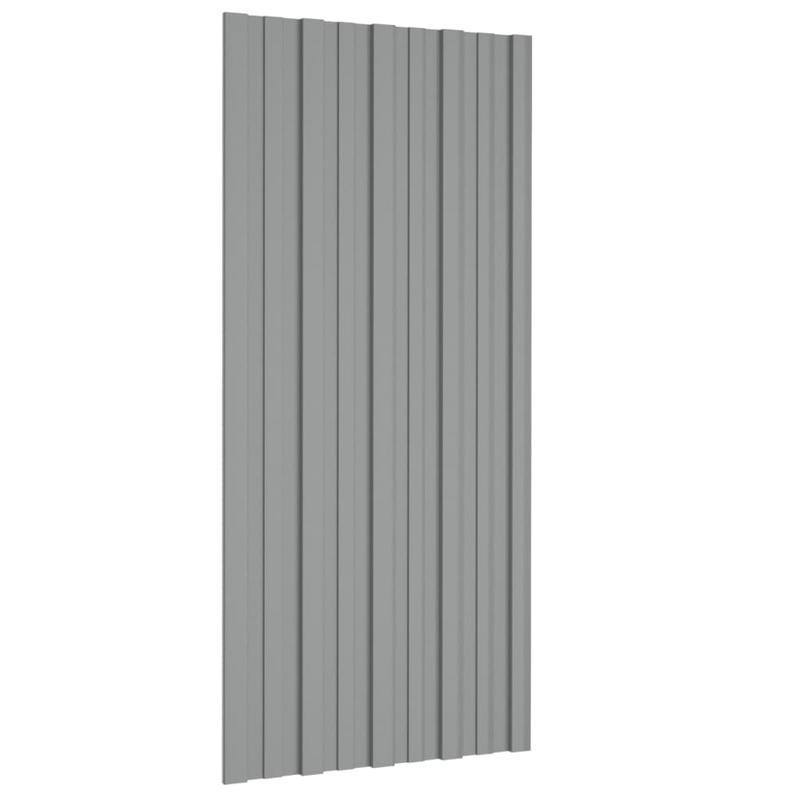 Dakpaneel – Dakplaat – Dakbedekking – Dakplaatset – Dakpanelen – Verzinkt Staal – 36 Stuks – 100x45 cm – Weerbestendig – Duurzaam