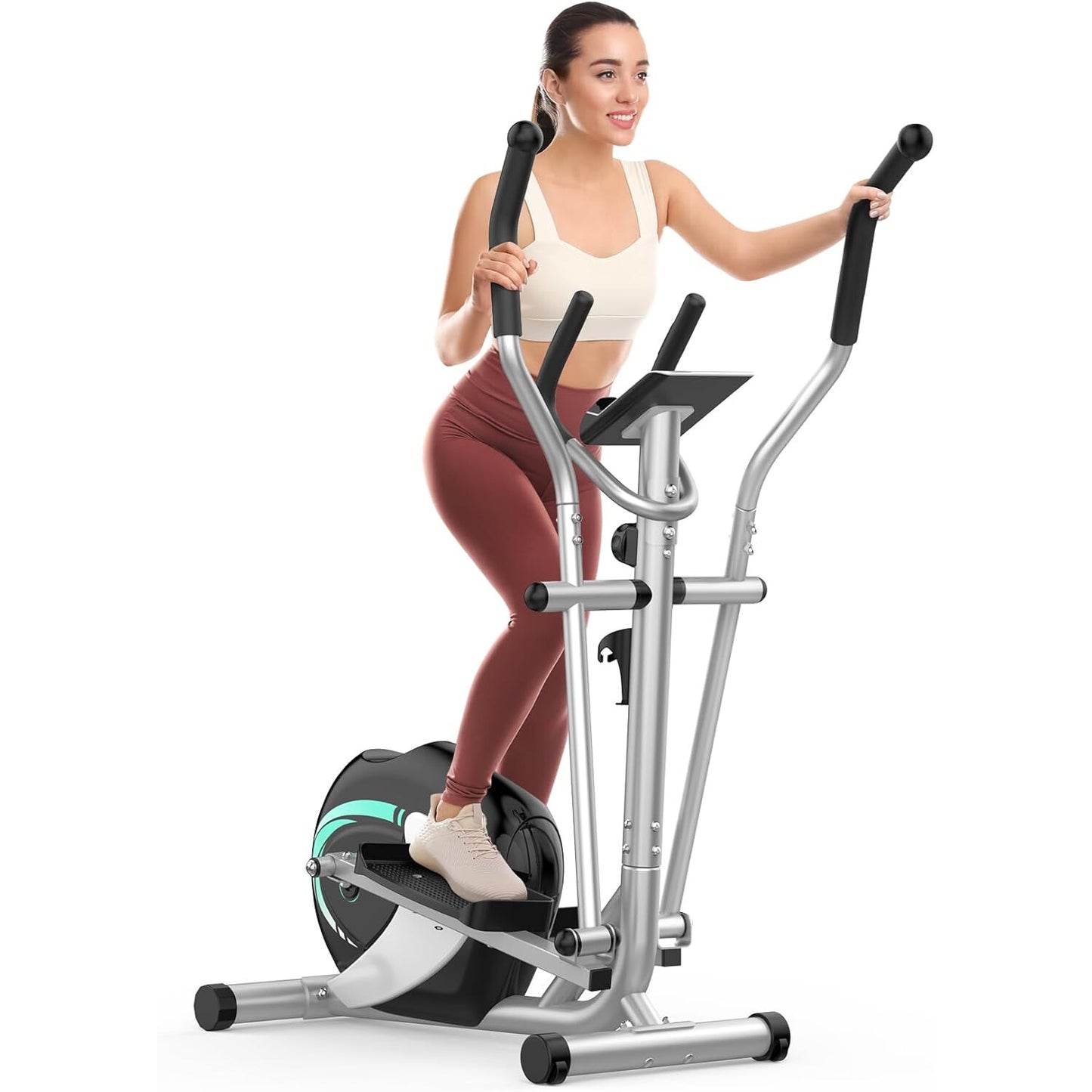 Crosstrainer – Elliptische Trainer – Fitnessapparaat – Hometrainer – Elliptical Trainer – Magnetische Weerstand – Compact En Stabiel Frame