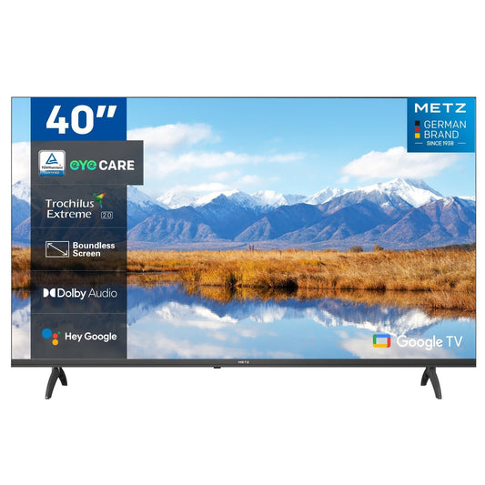 Smart TV 40 Inch – Televisie – LED TV – Full HD TV – Android TV – 120Hz HSR Refresh Rate – Google TV Met Eyecare 3.0 & Dolby Audio