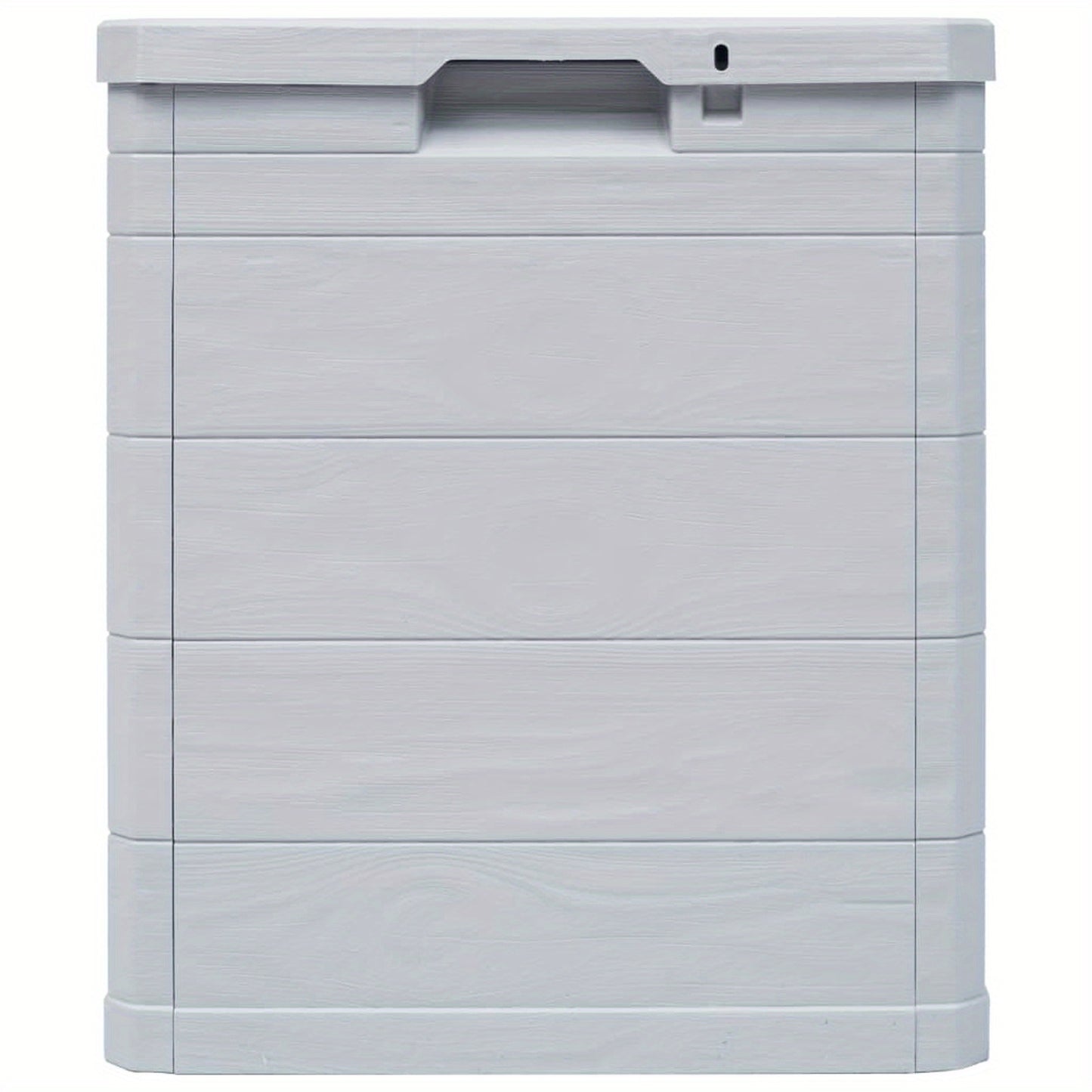 Tuinberging – Tuinbox – Buitenopslag – Opbergbox – Tuinkast – 90 Liter Inhoud – Weerbestendig Kunststof Met Houtlook