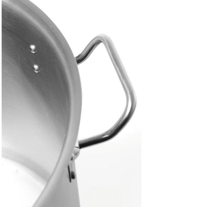 Braadpan – Kookpan – Dutch Oven – Stoofpan – Soeppan – RVS – 98 Liter – Geschikt Voor Alle Warmtebronnen