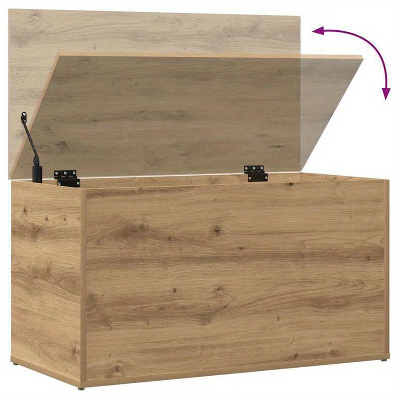 Opbergbox – Opbergkist – Berging – Tuinkist – Houten Opbergbox – Flip-Top Deksel – Duurzaam Hout – 84x42x46 cm