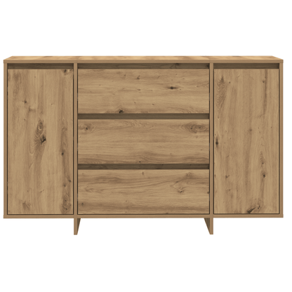 Metalen sierpoort – Tuinpoort – Sierhek – Terraspoort – Buitenpoort – Bruin – Weerbestendig staal – 105x130 cm