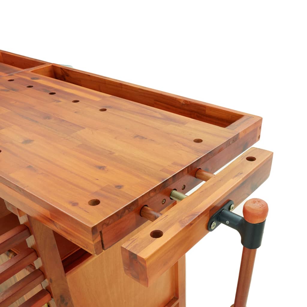 Werkbank – Werktafel – Werkbank Met Kast – Werkplek – Werkstation – Robuust Stalen Frame – Poedercoating Tegen Roest