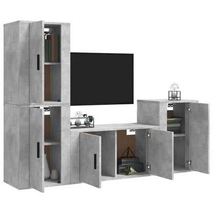 Hoekrek – Hoekplank – Boekenkast – Opbergrek – Plantenrek – 5-laags – Vrijstaand Hout Bruin