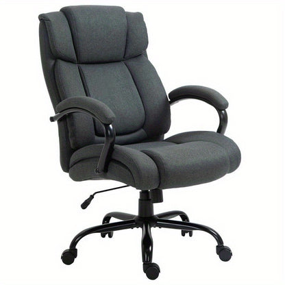 Ergonomische Bureaustoel – Kantoorstoel – Gamestoel – Bureaustoel Met Wieltjes – Toverstoel – Draagvermogen 220 kg – Verstelbare Hoogte & 360° Draaibaar