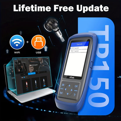 TPMS Programmeertool – Bandenspanning Tester – Sensor Activator – Reset Tool – Diagnoseapparaat – Wifi Updates – Kleurenscherm – Compact Design
