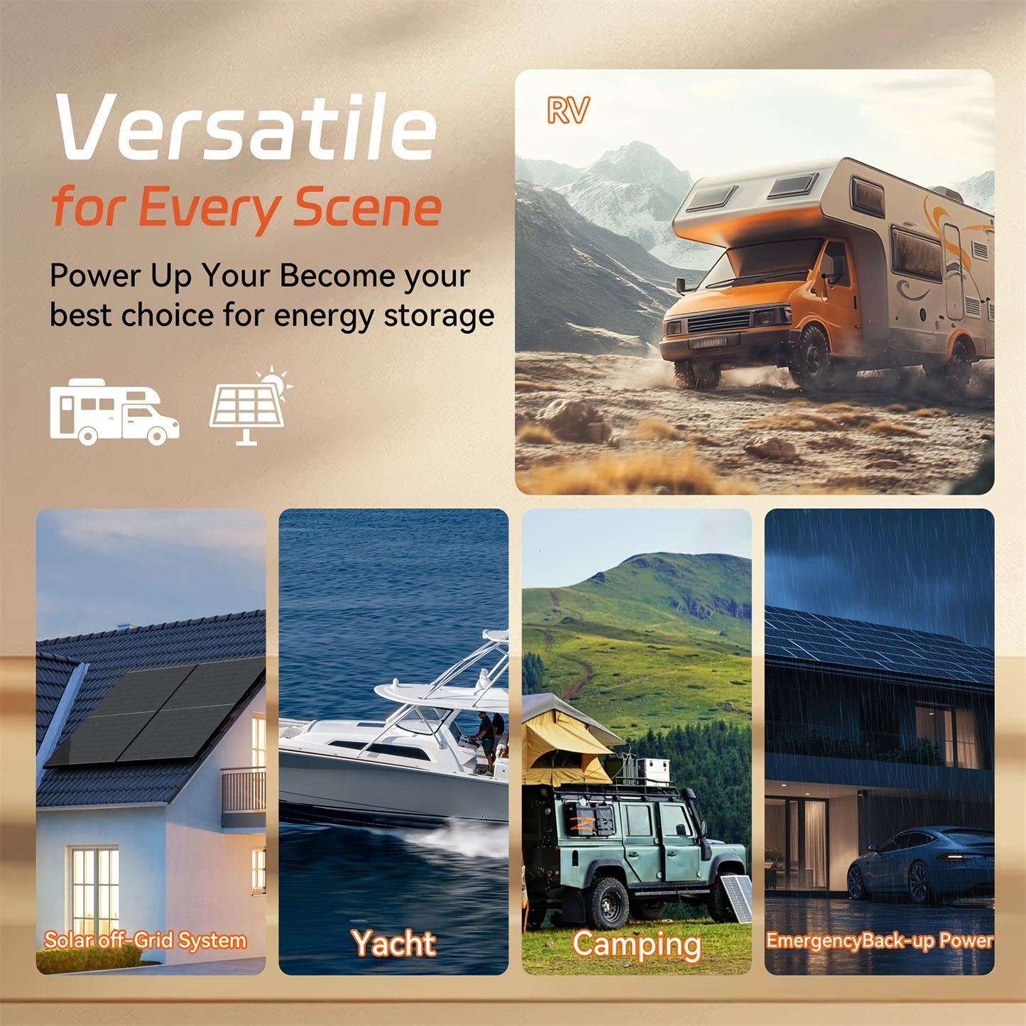 LiFePO4 Batterij – Lithium Accu – Oplaadbare Accu – Zonne-energie Accu – Camper Accu – 24V 100Ah – 800A Piekstroom – 15.000+ Laadcycli