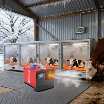 8KW Buitenheater – Terrasverwarmer – Dieselheater – Patio Heater – Buitenverwarming – Compact Design – Spaarzaam Dieselverbruik
