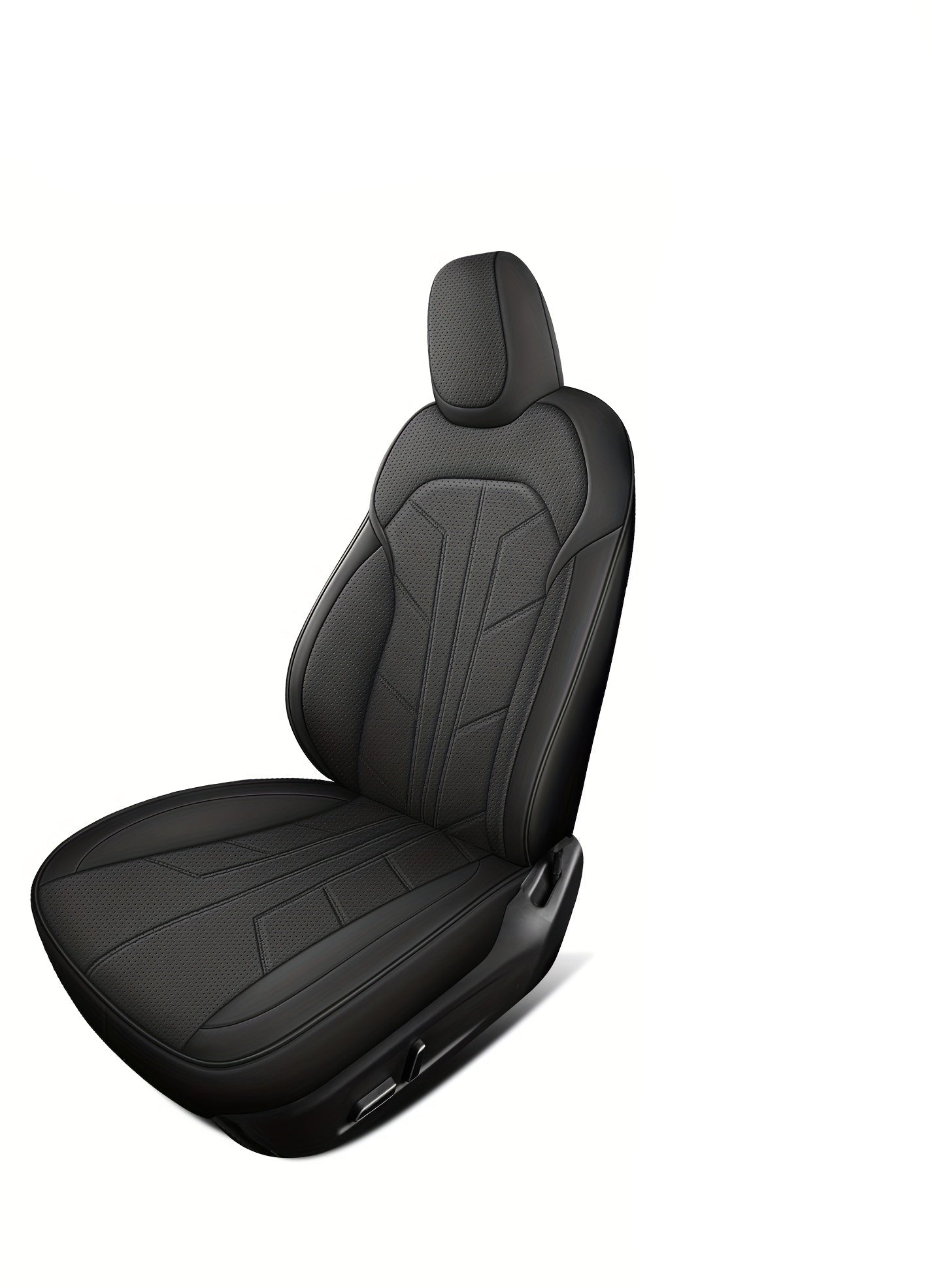 Autostoelhoes – Stoelhoes – Autostoelhoes – Stoelkussen – Autostoelbekleding – Universeel – PU Leer – Memory Foam – Machinewasbaar – Comfortabel