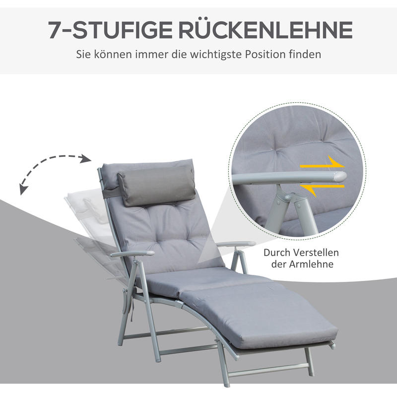 Outdoor Bistro Set – Tuinset – Balkonmeubilair – Terrasmeubilair – Buitenmeubilair – Duurzaam Metalen Frame – Onderhoudsvriendelijk Kunststof Tafelblad – Model 84B-184V01GY