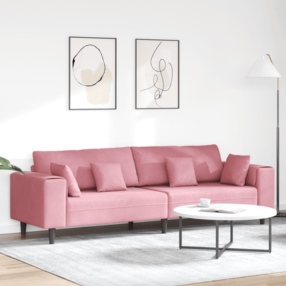 Velvet Bank – Fluwelen Bank – 2-3 Zitsbank – Slaapbank – Hoekbank – Zacht Fluweel – Duurzaam Houten Frame
