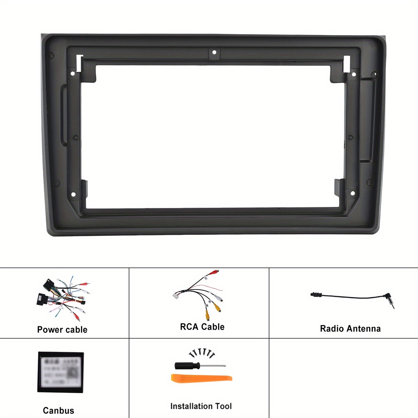 Android 15 Autoradio – Car Stereo – Multimedia Systeem – Double DIN Radio – Auto Head Unit – 9 Inch Touchscreen – Wireless CarPlay & Android Auto – HD Achteruitrijcamera + Microfoon