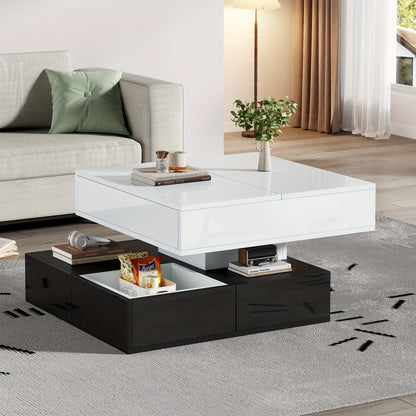 Fauteuil – Loungestoel – Relaxfauteuil – Oorfauteuil – Zetel – Bamboe Materiaal – Inclusief Voetenbank – Zijzak
