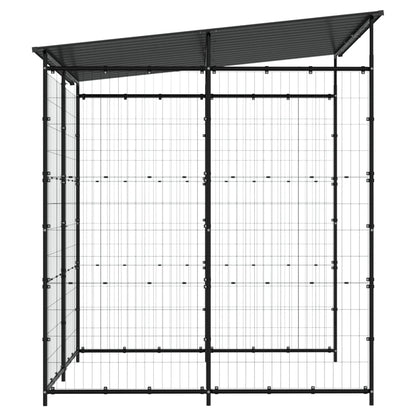 Fietsenstalling – Fietsberging – Fietsenhok – Fietsgarage – Tuinschuur – Roestbestendig Staal – Compact 190x190x222 cm Zwart
