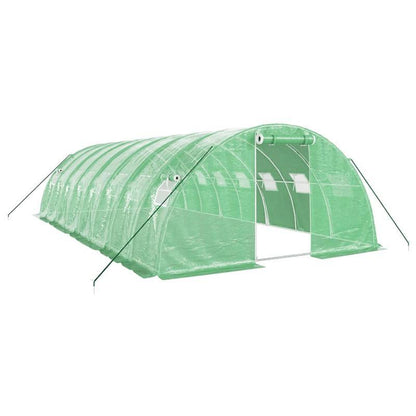 Kas – Kweekkas – Tuinkas – Broeikas – Serre – Groene Stalen Frame – 32 m² Grootte – Weerbestendig & Stevig