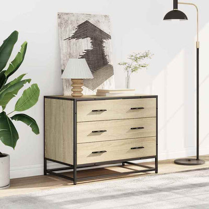 Ladekast – Commode – Opbergkast – Dressoir – Kledingkast – Sonoma Eiken – 70x41x56 cm – Meervoudig Engineering Hout