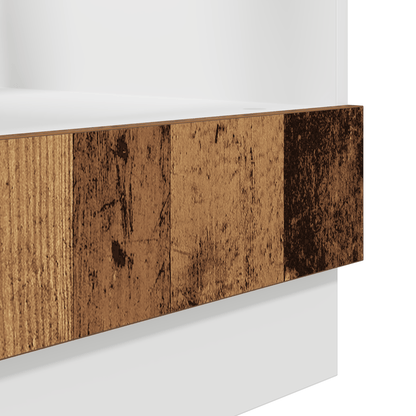 Keukenkastje – Opbergkast – Voorraadkast – Ovenkast – Dressoir – Old Wood Afwerking – Compact 60x46x81,5 cm – Duurzaam Spaanplaat Bruin