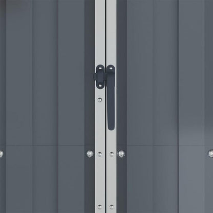 Tuinhuisje – Gereedschapsschuur – Tuinschuur – Tuinberging – Tuinkast – Gegalvaniseerd Staal – Compact 116x45x175 cm – Weerbestendig & Mobiel