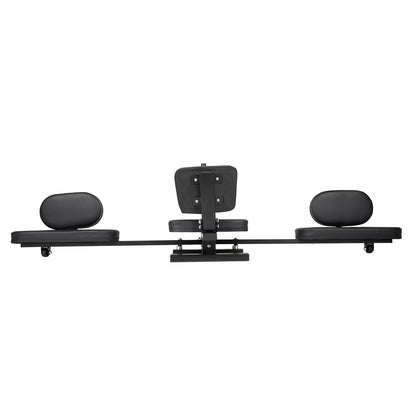 Leg Stretcher – Flexibiliteitsverhoger – Stretch Trainer – Rekapparaat – Yoga Hulpmiddel – Zwart – Verstelbare Hoek tot 180° – Comfortabele PU Kussens