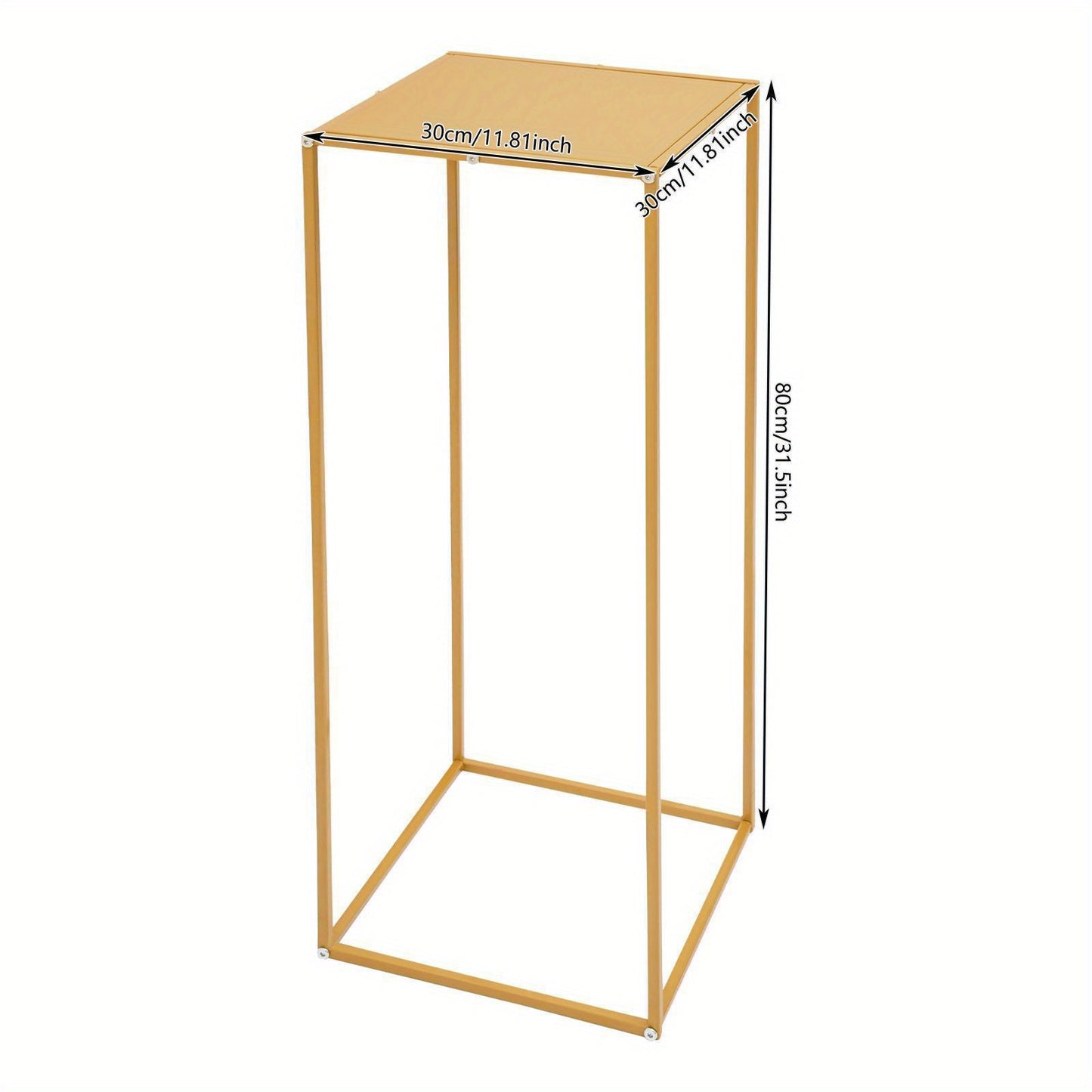 Wedding Flower Stand, Geometric Metal Flower Stand, Rectangle Flower Holder, Wedding Decor, Event Decoration, Minimalist Design, Modern Stand, Metal Stand, Display Stand, Square Stand