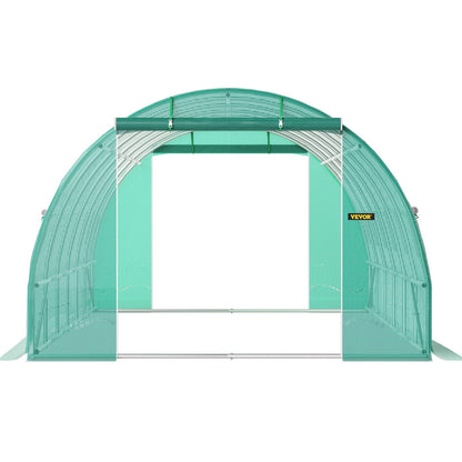 Tunnelkas – Kweekkas – Serre – Groentekas – Plantentunnel – Stevig Gegalvaniseerd Stalen Frame – Waterdichte UV-bestendige PE Folie