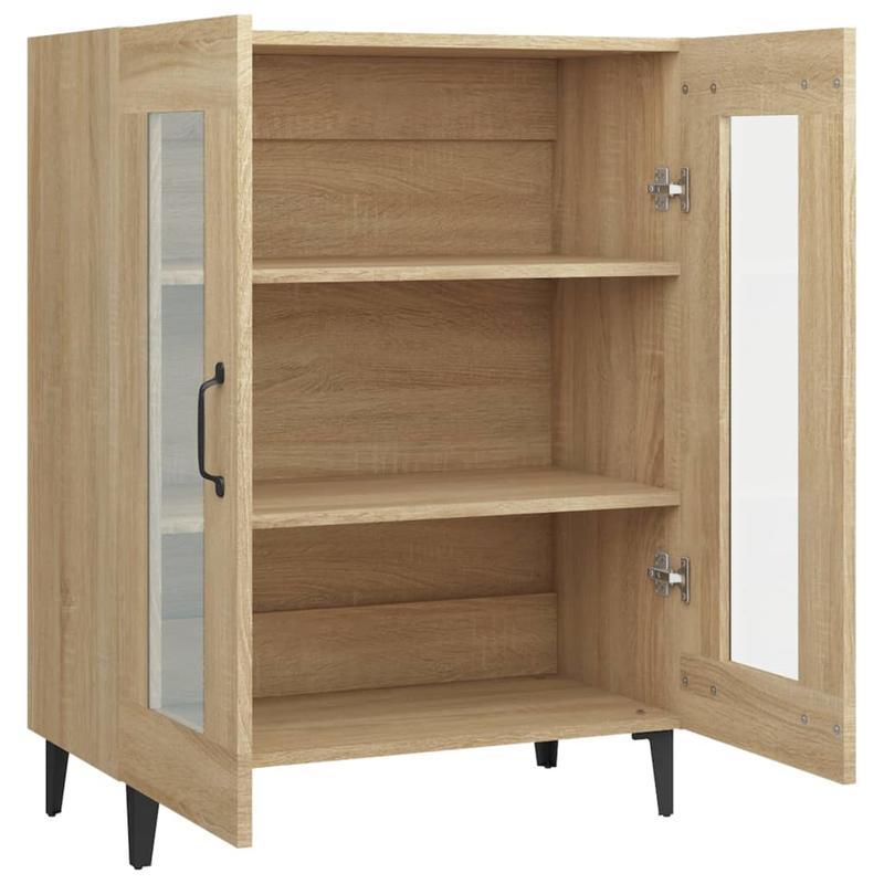 Sideboard 69.5x34x90cm edited hout sonoma eikenkleurig