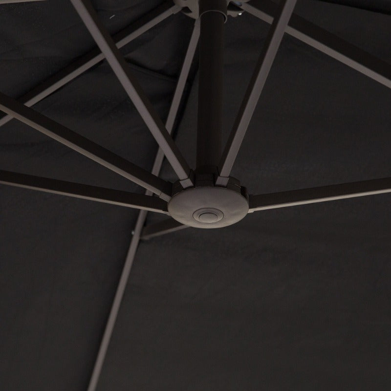 Parasol – Buitenscherm – Zonnescherm – Tuinparasol – Terrasparasol – Ovaal 460x270 cm – Water- en Windbestendig Doek