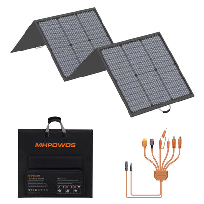Zonnepaneel – Solar Panel – Opvouwbaar Paneel – Zonne-energie – Zonnecellen – 220W Vermogen – Hoog Rendement 23,5% Efficiëntie