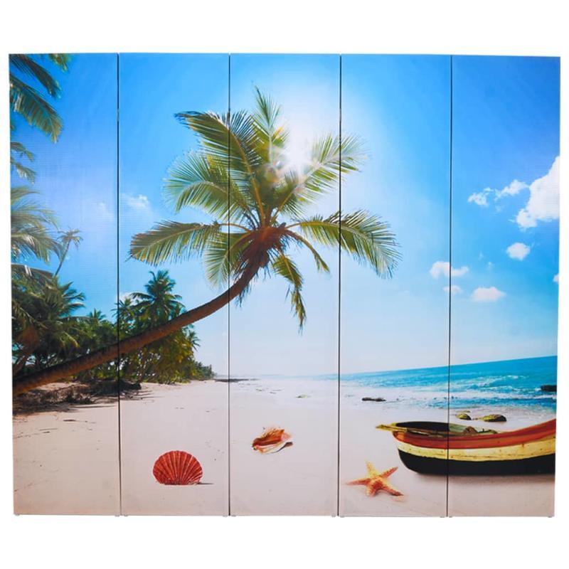Kamerverdeler – Kamerscherm – Privacy Scherm – Ruimteverdeler – Vouwdeurscherm – Houten Hardhout – Inklapbaar 200x170 cm