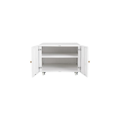 Mobiele Printerstandaard – Printertafel – Werkplek Organizer – Roltafel – Opbergkast – Stevige Aluminium Constructie – Ruimtebesparend Compact Design