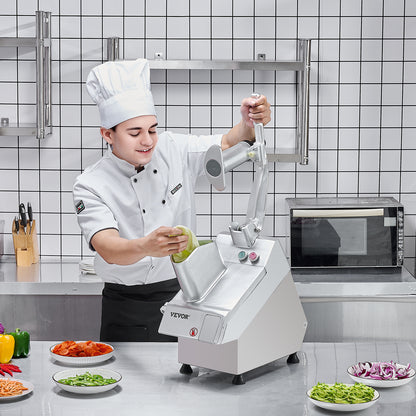 Foodprocessor – Keukenmachine – Groentesnijder – Hakmolen – Blender – 6 Roestvrijstalen Messen – 550W Motor – Dubbele Invoeropening – Voedselveilig