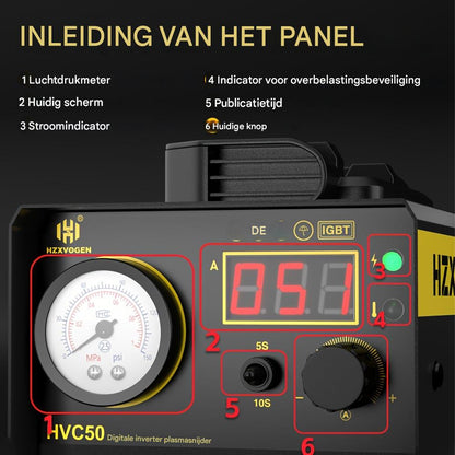 Plasmasnijder – Plasma Cutter – Metaalsnijder – Snijmachine – Plasmasnijapparaat – Dual Voltage 110V/220V – IGBT Inverter Technologie – Snijdt Tot 15 mm