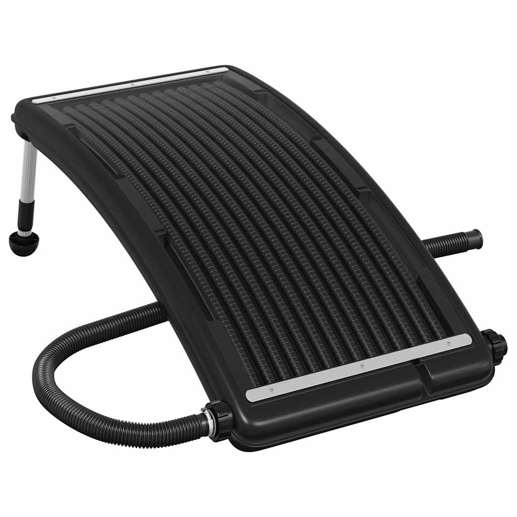 Zonne-energie Verwarmingspanelen Zwembad – Solar Panelen – Zwembadverwarming – Zonnecollector – Zwembad Solar Verwarming – 110 x 65 cm – Weerbestendig Met Verstelbare Poten