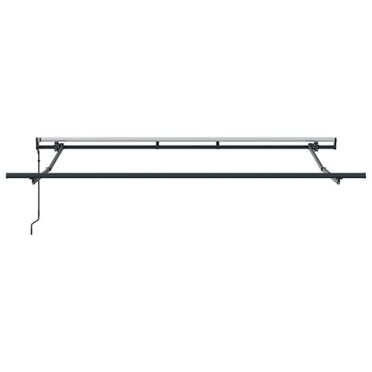 Opvouwbaar Zonnescherm Frame – Zonnescherm Frame – Schaduwdoek Frame – Terras Schaduw – Buiten Zonwering – Duurzaam Metaal – 3,5x2 Meter Antraciet