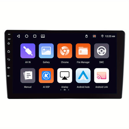 Android 15 Autoradio – Car Radio – Multimedia Speler – Navigatiesysteem – Touchscreen Radio – 9 Inch Scherm – Draadloos CarPlay & Android Auto – Inclusief AHD Achteruitrijcamera