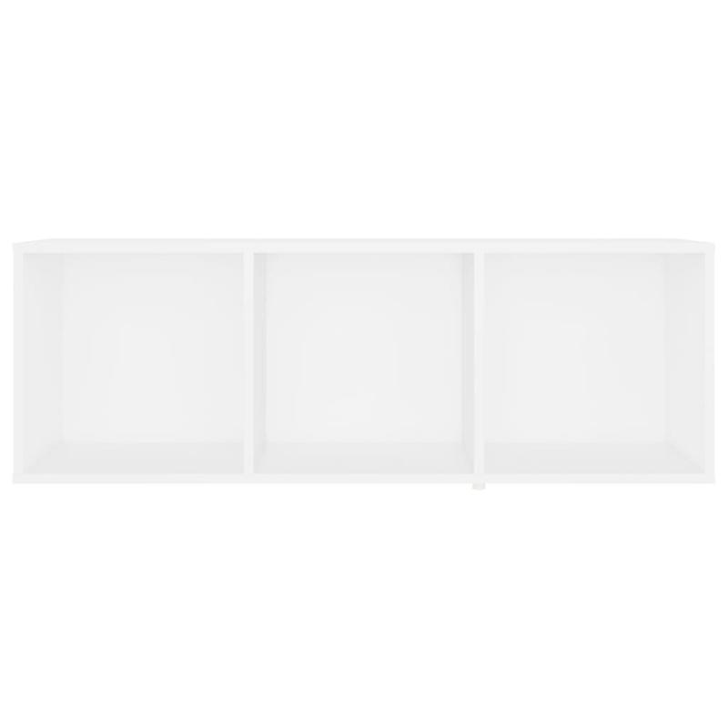 2pcs White Modern Minimalist Floating TV Stand with Storage Shelves - Heavy-Duty Hardwood Construction, Space-Saving Wall-Mounted Design, 68.58cm Height, 3.2 Cu Ft Capacity, Easy Assembly for Flat-Screen TVs, Media Consoles &