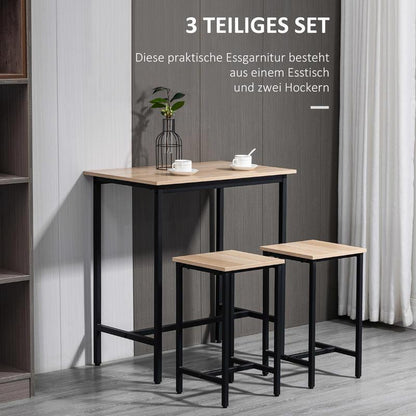 Bar table and chairs, comfortable dining furniture, suitable for living room, bedroom, dining room, hallway, balcony. Perfect home decoration, Balcony Furniture, Home Bar Setup, Modern Bar Stools, Durable Plastic Chairs, High