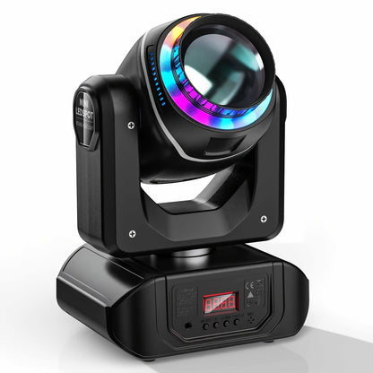 Moving Head Licht – LED Stage Spot – DJ Verlichting – RGBW Beam Lamp – Prism Gobo Effect – 270W RGBW LED – DMX512 Met Geluidsactivatie